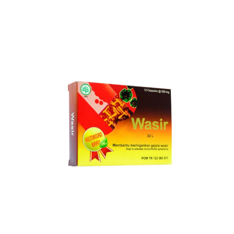 Wasir 12 Kapsul