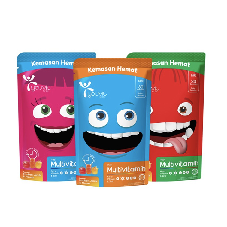 YouVit Multivitamin for Kids 30 days