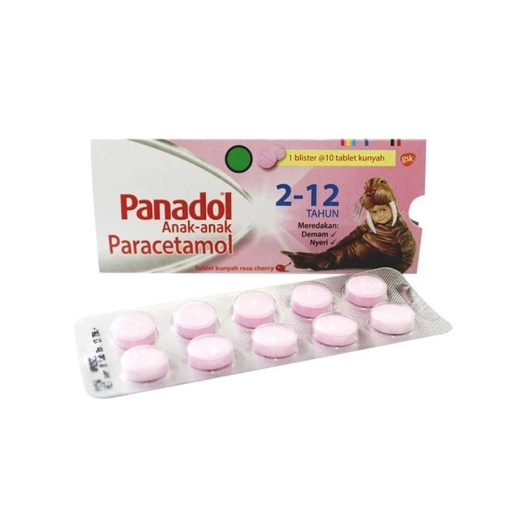 Panadol Anak-Anak 120 mg 10 Chewable Tablet