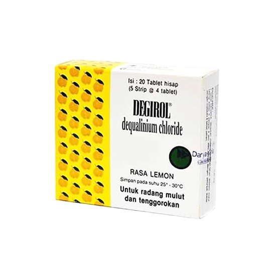 Degirol Hisap 0.25 mg 20 Tablet