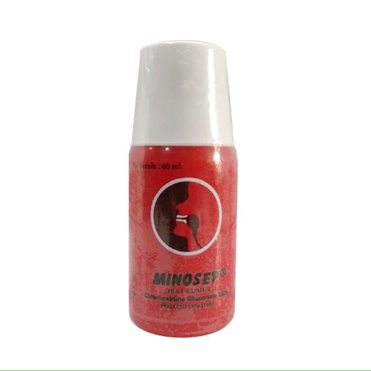 Minosep Obat Kumur 0.2% 60 ml (Merah)