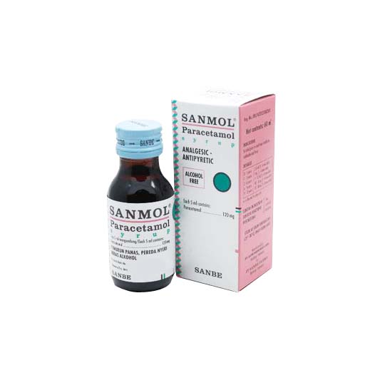 Sanmol Sirup 60 ml