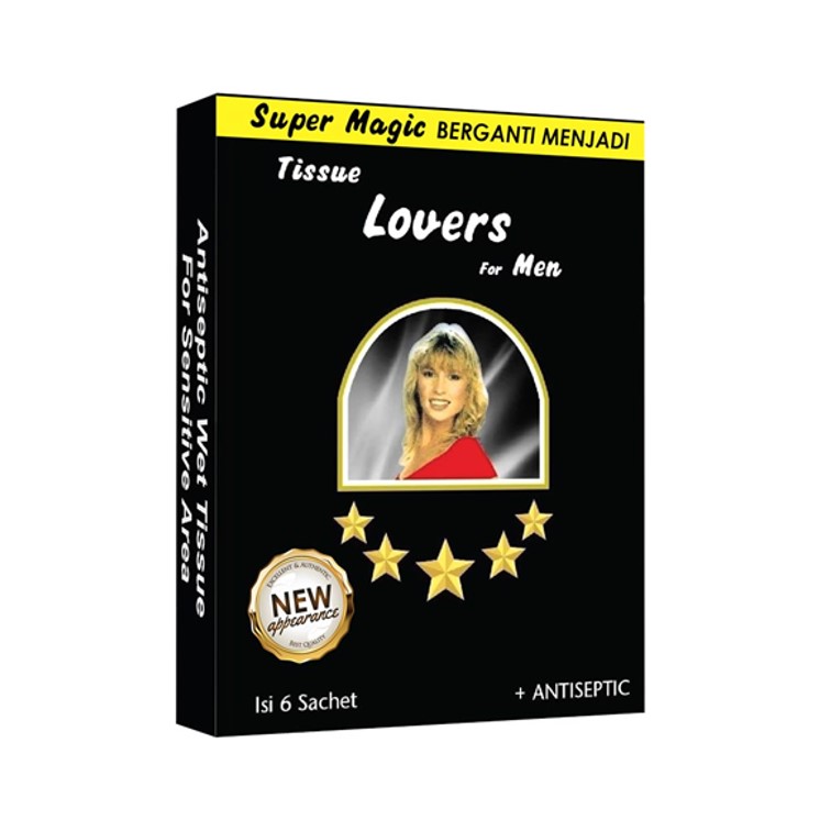 Tissue Lovers for Man 6 Sachet