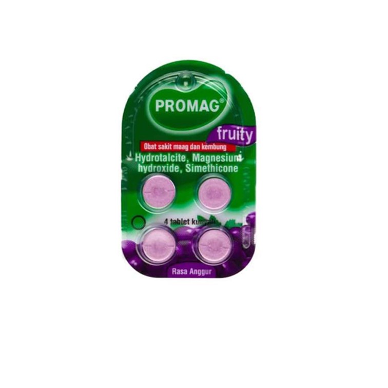 Promag Fruity Anggur 4 Tablet