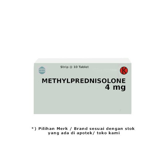 Methylprednisolone 4 mg 10 Tablet