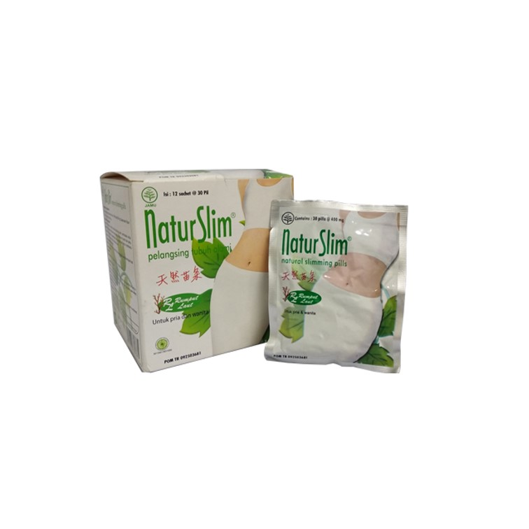 Natur Slim Pil 400 mg 12 Sachet