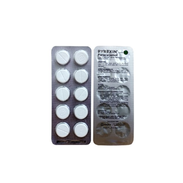 Pyrexin 500 mg 10 Tablet