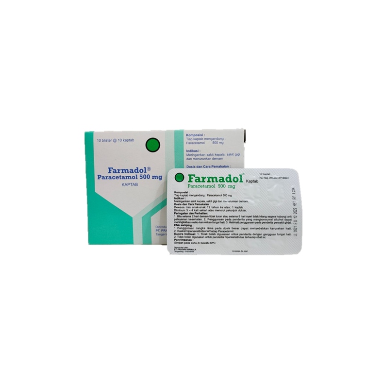 Farmadol 500 mg 10 Tablet