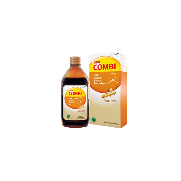 OBH Combi Batuk Berdahak Jahe Sirup 100 ml