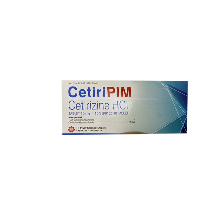 Cetiripim 10 mg 10 Tablet