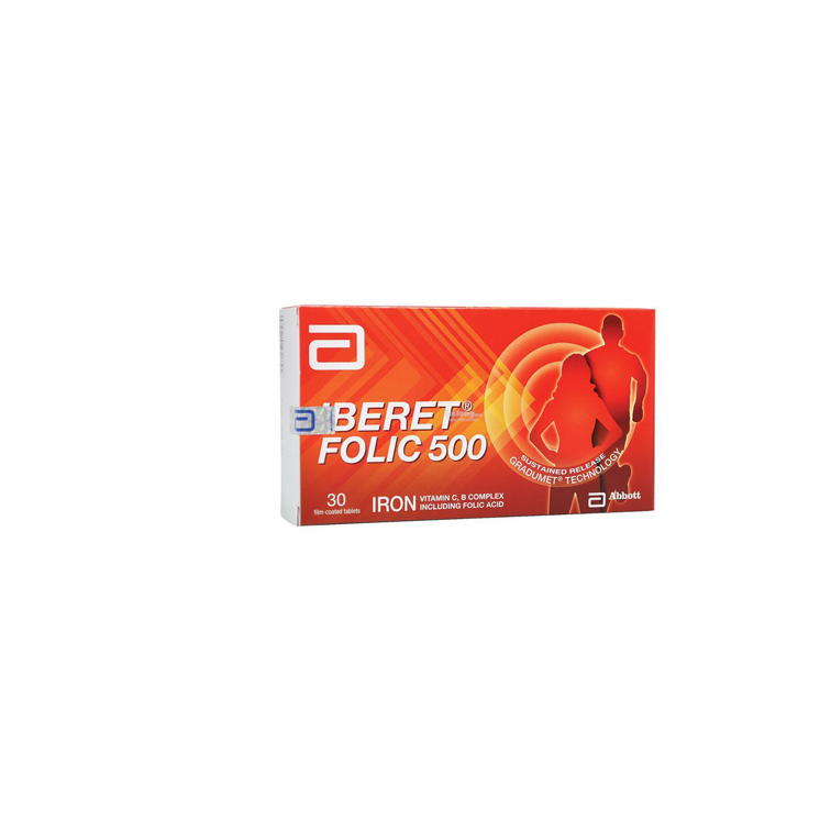 Iberet Folic-500 10 Tablet