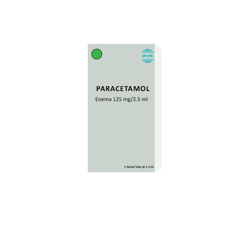 Paracetamol Enema 125 mg/2.5 ml