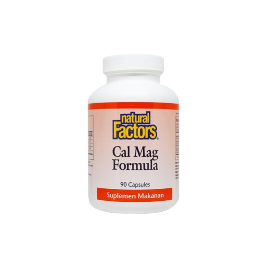 Natural Factors Cal Mag Formula 90 Kapsul