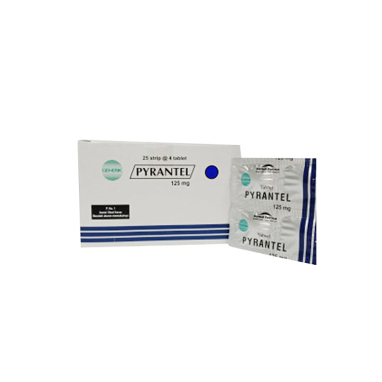 Pyrantel 125 mg 4 Kapsul