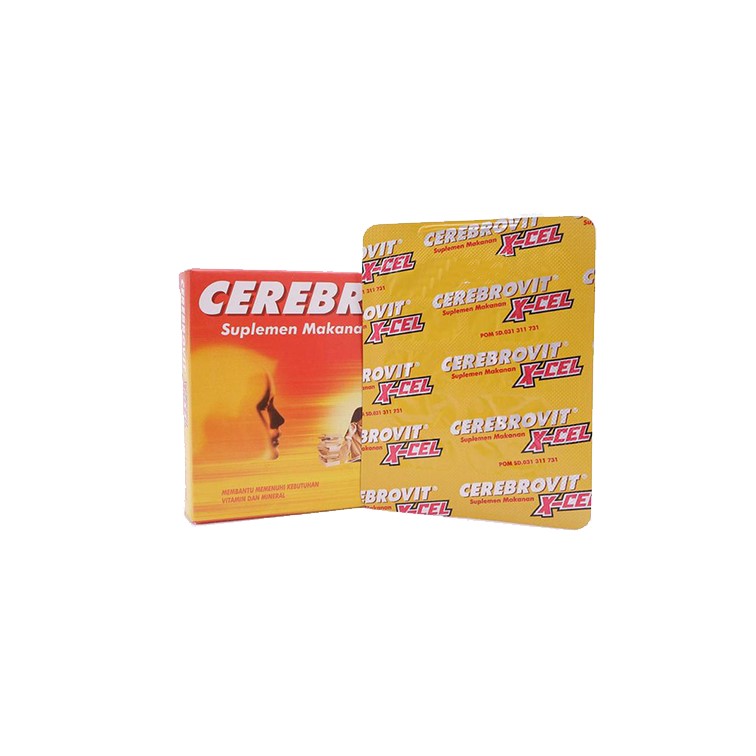 Cerebrovit X-Cel 10 Kapsul
