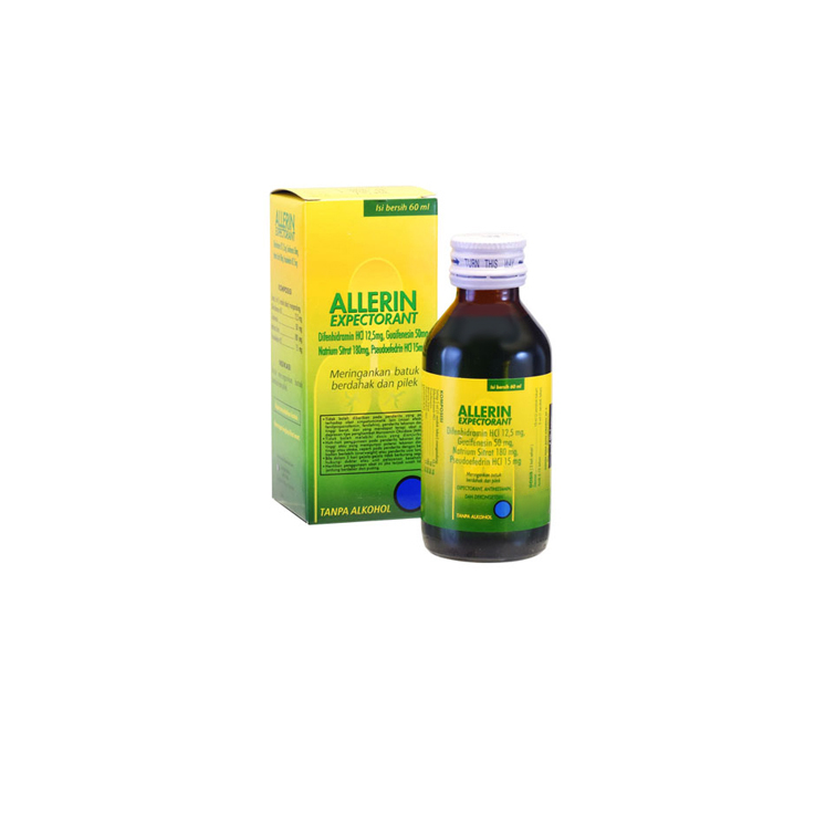 Allerin Ekspectorant Sirup 60 ml