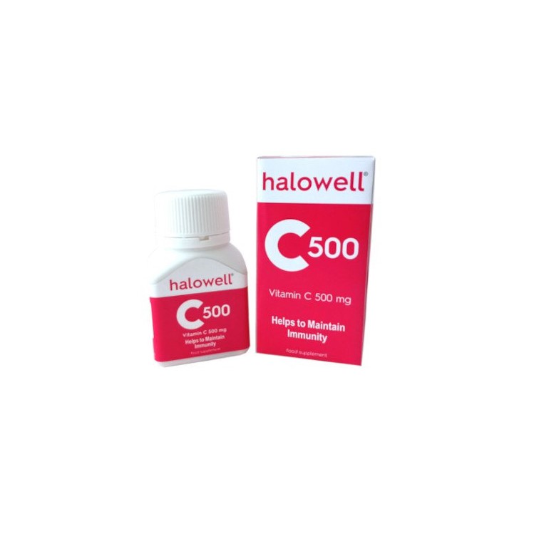 Halowell C (Vitamin C) 500 mg 30 Tablet
