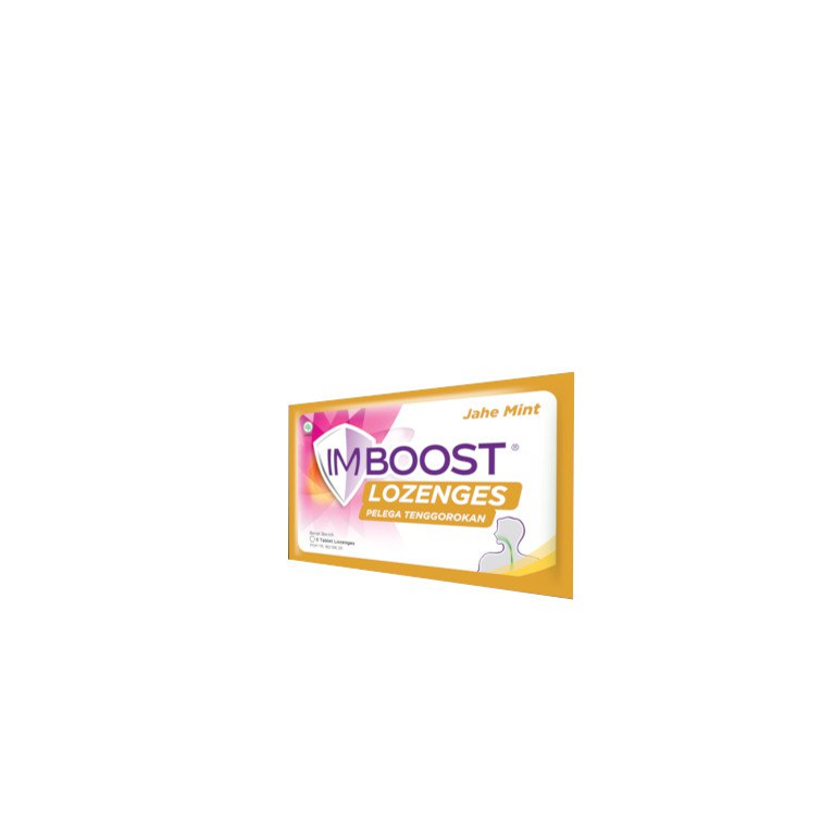 Imboost Lozenges Jahe Mint 6 Tablet Hisap