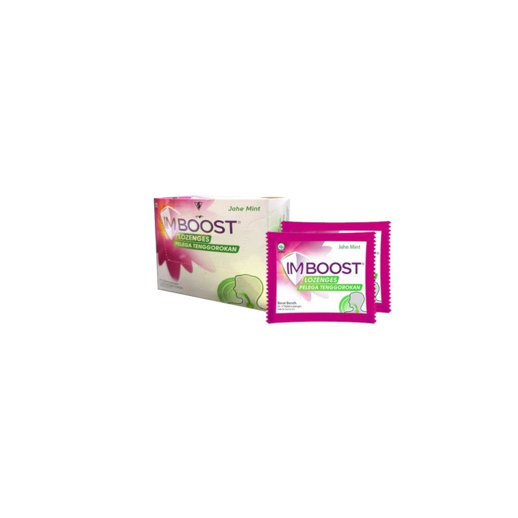 Imboost Lozenges Jahe Mint 25 Tablet Hisap