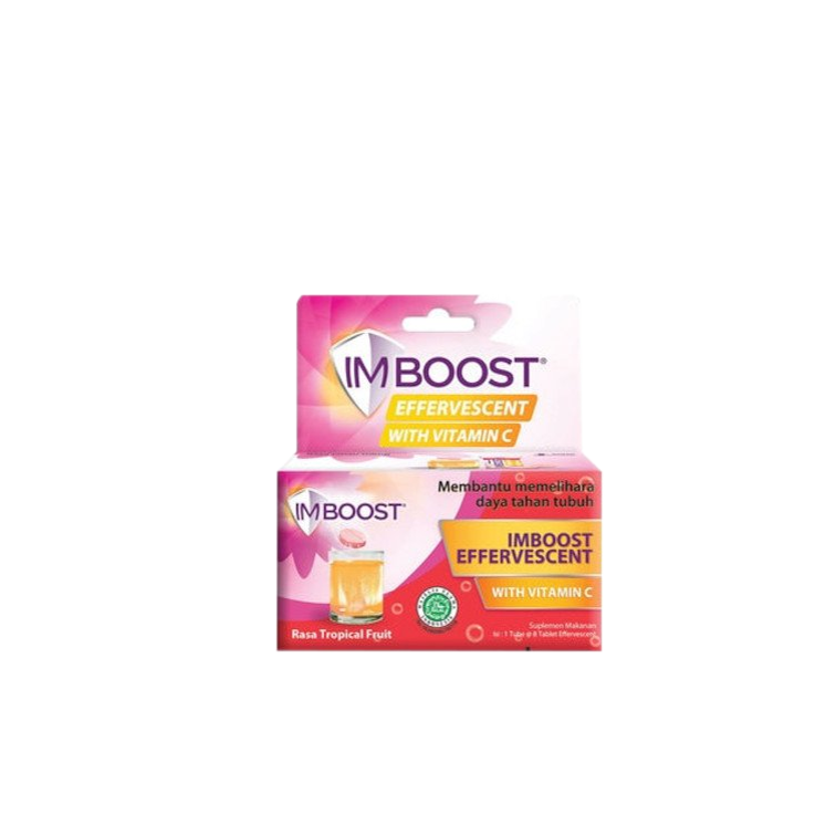 Imboost Effervescent Rasa Tropical Fruit 8 Tablet