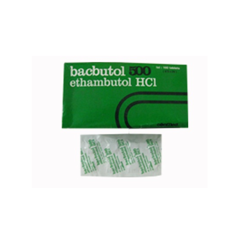 Bacbutol 500 mg 8 Tablet