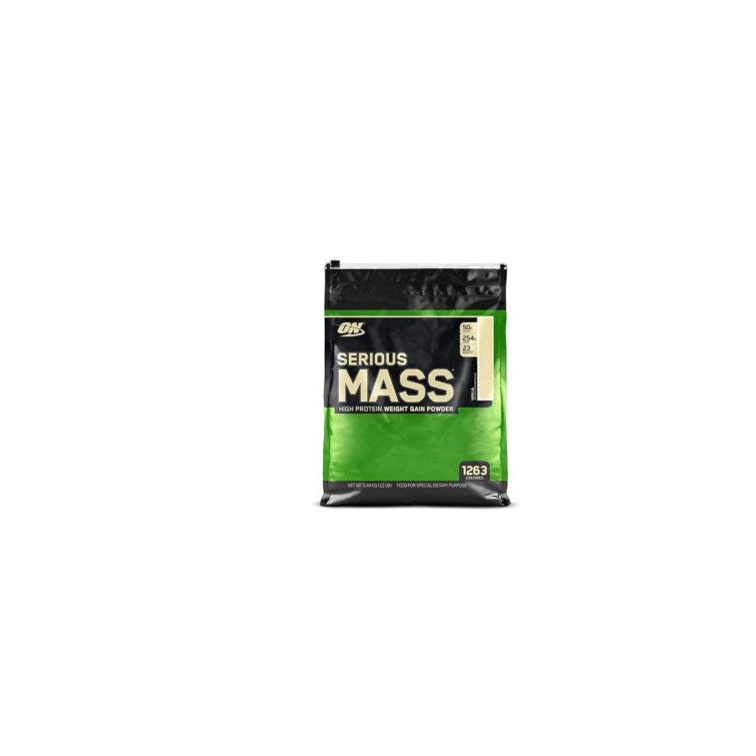 Optimum Nutrition Serious Mass Vanila 12 Lb