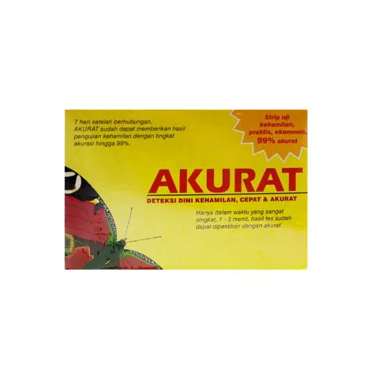 Akurat Test Kehamilan Strip